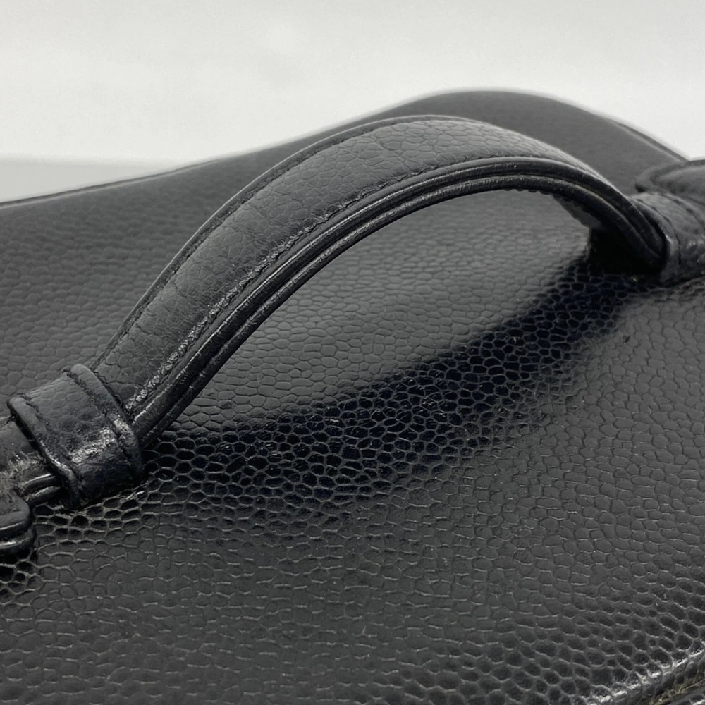CHANEL Black Caviar Leather Vanity Bag - Picture 8 of 10